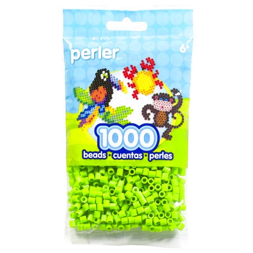 Perler Beads Pack (1000-Piece, Kiwi Lime)
