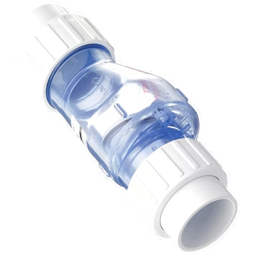 Zoeller 30-0041 50 psi PVC 2-Port Check Valve, 1-1/2