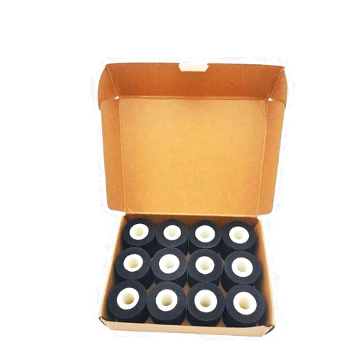 ROROLL Black 36x16mm 36x32mm 36x36mm 36x40mm 36x35mm 40x40mm Hot Stamp Coder Ink Roll For 380 Coding Sealing Machine Simple operation, suitable for beginners(36mm*10mm(36pcs))