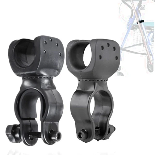 LODMOD Cane Holder for Drive Rollator, Walker, Wheelchair - Universal Crutches Stick Bracket Accessories, 1.1