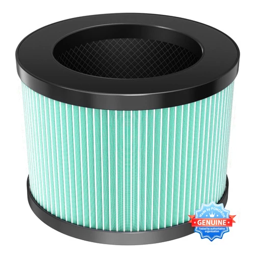 POMORON OFFICIAL MJ012H Replacement Filter, Anti-Allergen Edition, 4-Stage Filtration, Pet Allergen Layer, High Efficiency HEPA Filter, Activated Carbon, Multi-Layer Filter, MJ012H-RFA(1 Pack)