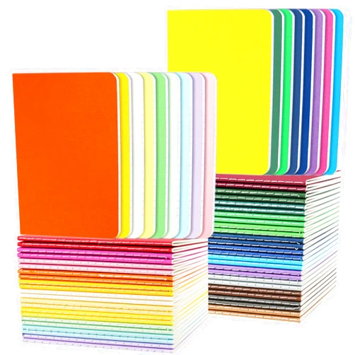 EOOUT 90pcs Mini Notebooks, Small Pocket Notebook, Colorful Lined Notepad, Journal Memo Notepad, 3.5
