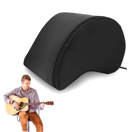 Ymiko Guitar Cushion, Ymiko Classical Guitar Support for Leg, Built-in Sponge, Correcting Playing Posture, Classical Guitar Cushion Suport, Guitar Lap Rest with Storge Bag