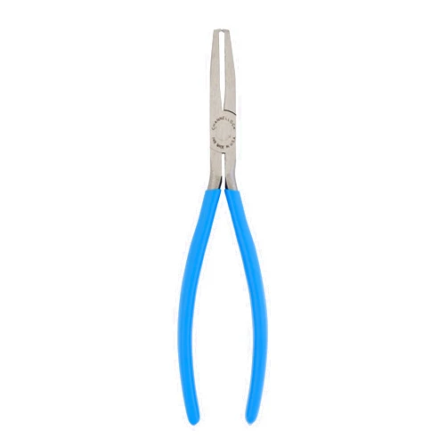 Channellock 748 8-Inch Long Reach End Cutting Pliers | Nipper End Cutter with Extra Long Flat Nose | Designed for Hard to Reach Places | Forged from High Carbon Steel | Made in the USA , Blue