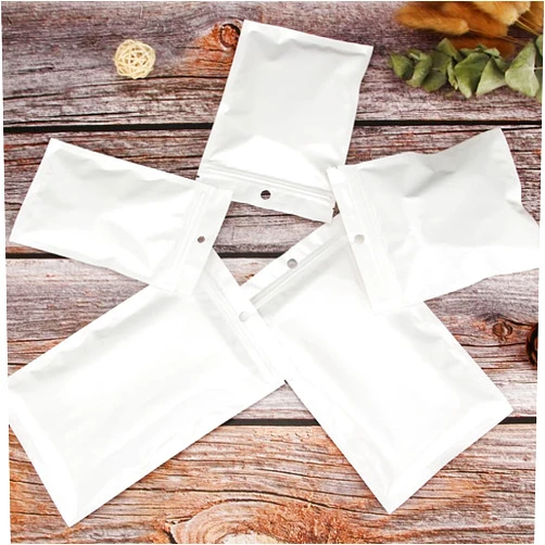 Kenbry 100pcs Plastic Bag 12 x 5 inch Clear Resealable Zip Bag