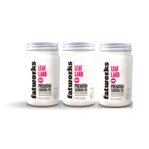 Fatworks, Certified Pasture Raised Leaf Lard, Baker's Lard