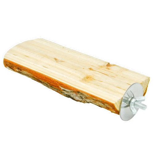 Niteangel Parrot Cage Perch, Wooden Platform for Birds (1 Pack)