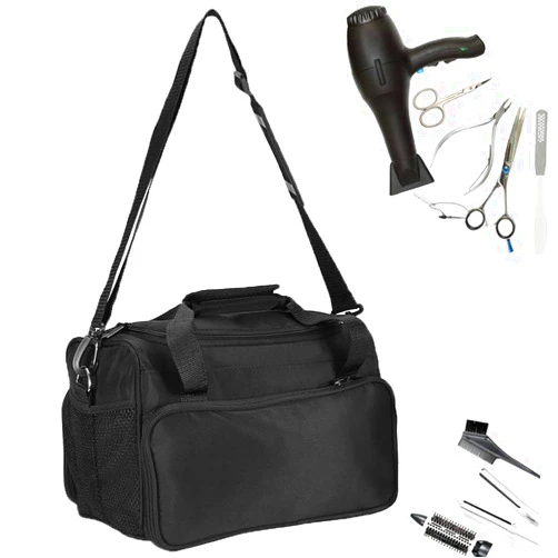 MAVIS LAVEN Travel Cosmetics Salon Hairdressing bag for Men and Women Professional Multi-functional Hairdressing Tools Bag for Toiletries, Cosmetics,Brushes,Hairdresser tool