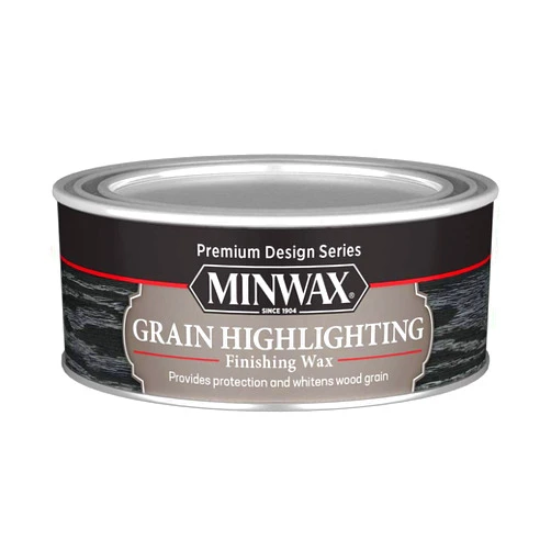 Minwax 401140000 Finishing Wax, Grain Highlighting