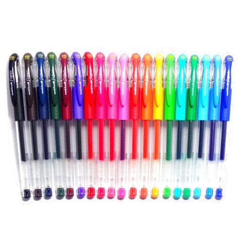Uni-ball Signo UM-151 Gel Ink Pen, 0.38 mm,19 colors set (Japan Import)