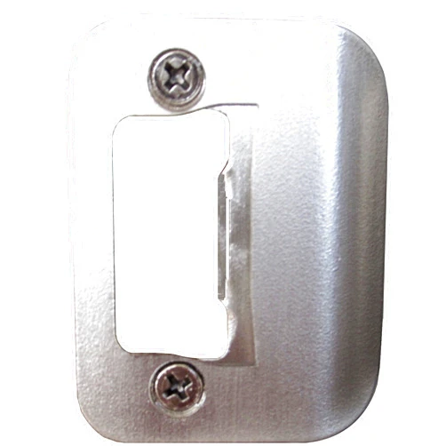 GATOR Strike Plates Gator Door Latch Restorer - Strike Plate (Satin Nickel)