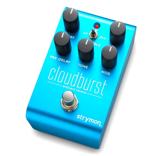 Strymon Cloudburst Ambient Reverb Guitar Pedal with Ensemble Engine, for Electric and Acoustic Guitar, Synths, Vocals and Keyboards