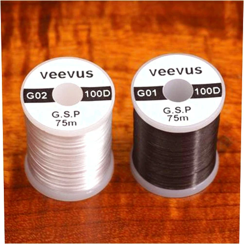 Veevus Hareline Dubbin Veevus GSP Thread 150 Denier White