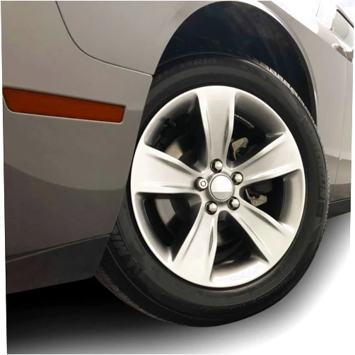 BOGAR TECH DESIGNS Sidemarkers Rear Reflectors Tint Kit Compatible with and Fits Dodge Challenger 2015-2024, Dark Smoke