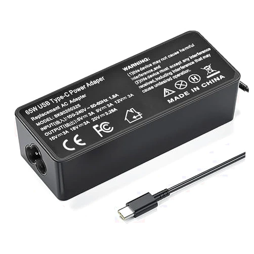 Jeestam 65W USB-C Charger, 20V 3.25A, for DJI Mavic 3 Pro, 3 Classic, Avata, Portable AC Adapter