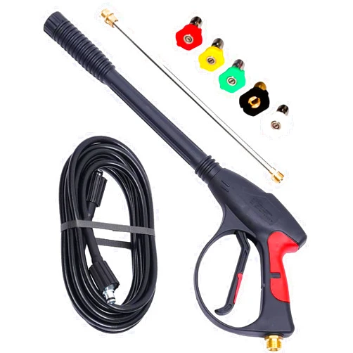 TuBaSaki 3000 PSI Pressure Washer Gun Power Washer Spray Gun Kit with Universal M22 Connector and 5 Quick Connect nozzles for Generac Briggs Craftsman