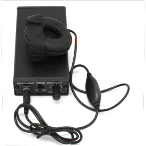 Kstpower Telephone Voice Changer Professional Disguiser Phone Transformer Spy Bug Change