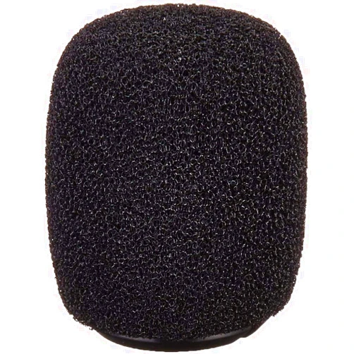 Shure RK183WS Black Snap-Fit Foam Windscreens for MX183 MX184 MX185 Beta 98 WL183 WL184 & WL185 (4)