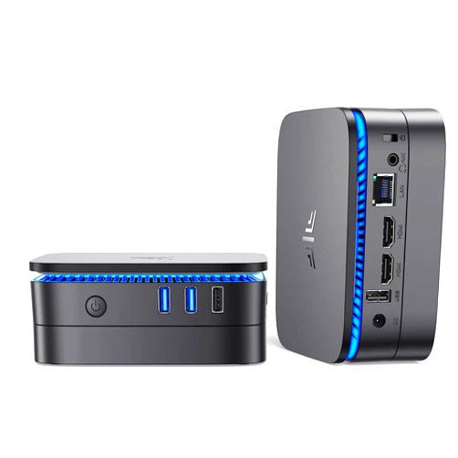 KAMRUI Mini PC 16GB DDR4 RAM, 1TB M.2 NVME SSD Desktop Computers, Alder Lake N95(up to 3.4 GHz) Micro Computer Support 4K UHD/HDMI 2.0/LAN/Dual-Band WiFi for Home Server