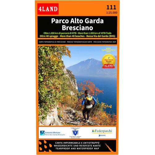 Remo Nardini Parco Alto Garda Bresciano 1:25 000