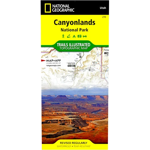 By National Geographic Maps - Trails Illustrated (Author) Canyonlands National Park (National Geographic Trails Illustrated Map) (National Geographic Trails Illustrated Map, 210)