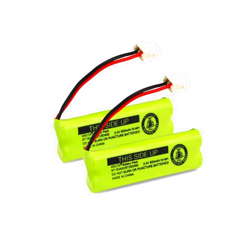 Kruta BT183482 BT283482 Cordless Phone Battery for Vtech DS6401 DS6421 DS6422 DS6472 LS6405 LS6425 LS6426 LS6475 LS6476 89-1348-01-00 Cordless Phone Handset (Pack of 2)
