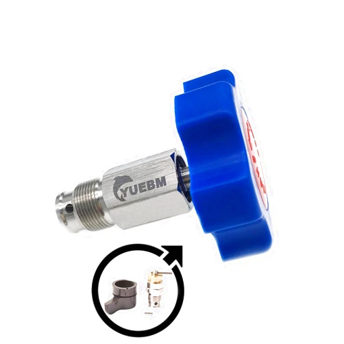 YUEBM Replacement for Graco 390 395 490 495 595 Original Prime Spray Valve, Swivel Design, Easier Installation, Better Control, More Durable, Airless Paint Sprayer Aftermarket Parts