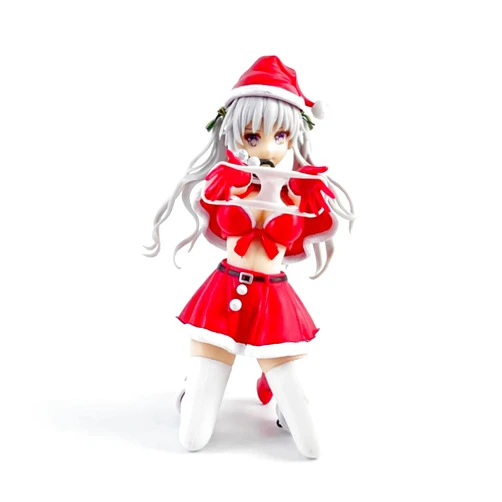 ZEBUTI NSFW Anime Girl Figure Christmas Doll，Ecchi Anime Figure，Hentaii Figure，Sexy Anime Figures +18，Cast Off Figure Action Figure Collectible Models Doll