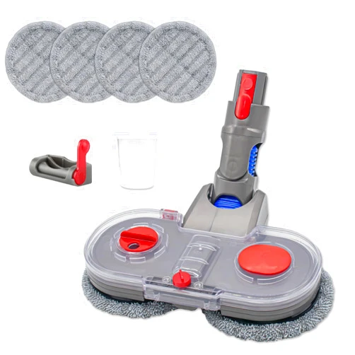 Ilovelife Garbage Fighter Electric Mop Head Attachment for Dyson V7 V8 V10 V11 V15 Wireless Vacuum Cleaner Wet & Dry Mop Cleaning Head Floor Brush Replacement