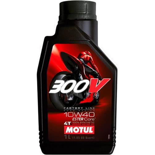 Motul 4 Cycle 300 V 4T 10W40 1 LITER Bottle