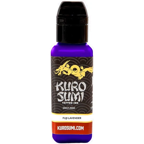 Kuro Sumi Fuji Lavender, Vegan Friendly, Professional Ink 0.75oz