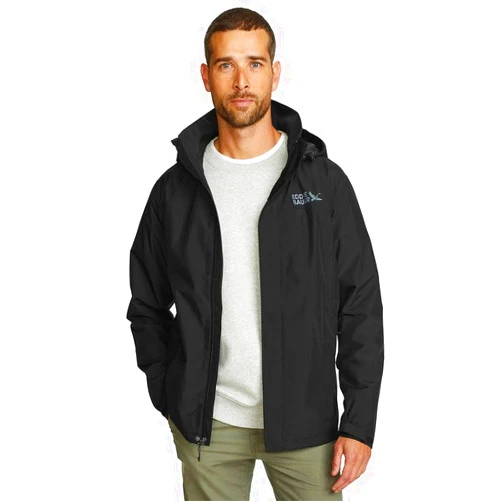 Eddie Bauer Men's Packable Rainfoil Waterproof Rain Jacket