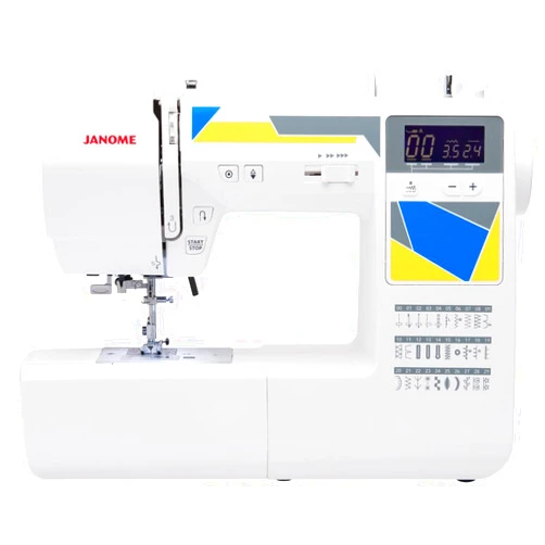 Janome MOD-30 Computerized Sewing Machine with 30 Built-In Stitches, 3 One-Step Buttonholes, Drop Feed and Accessories