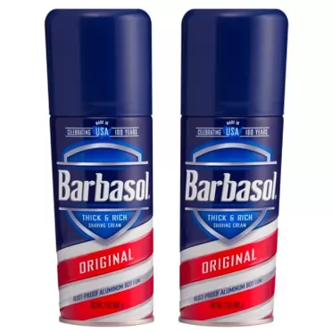 Barbasol Shave Cream 7 Ounce (Original, Pack of 2) Original 7 Ounce (Pack of 2)