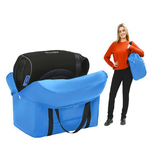 Reperkid Booster Seat Travel Bag for Airplane, Blue, 17
