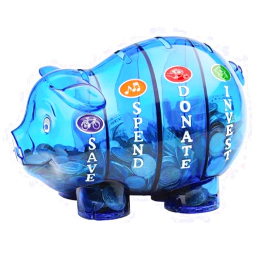 Money Savvy Generation Money Savvy Pig - Blue