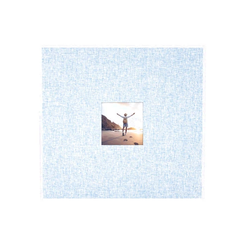 MCS 12x12 Fabric Scrapbook, Blue Fog