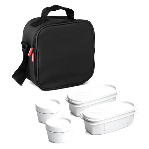 TATAY Urban Food Kit, Fabric, Black, One Size