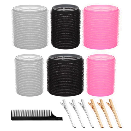ARTIRNANOG Hair Rollers Heatless Hair Curler: Hair Rollers Set 13Pcs with Clips for Long Hair, Women Heatless Curls for Medium Hair, Hair Styling Curling Tools DIY Hair Curlers to Sleep In Girl Birthday Gifts