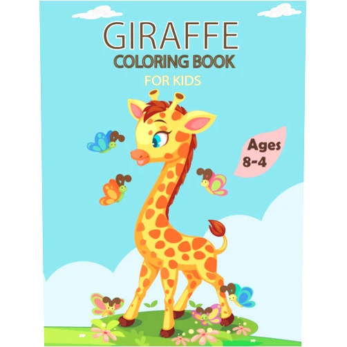 By color books ERB (Author) Giraffes Coloring Book For Kids ages 4-8: Fun And Easy, and Relaxing (ages 2 to 12 years old) | with Gentle and Cute Giraffes in Zentangle Doodle ... Boys, Girls, Preschoolers and Kindergarten