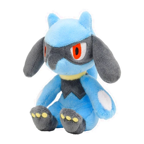 Pokemon Center: Sitting Cuties: Riolu Plush # 447 - Generation 4-6 in