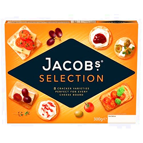 Jacob's Crackers Biscuit For Cheese 300g
