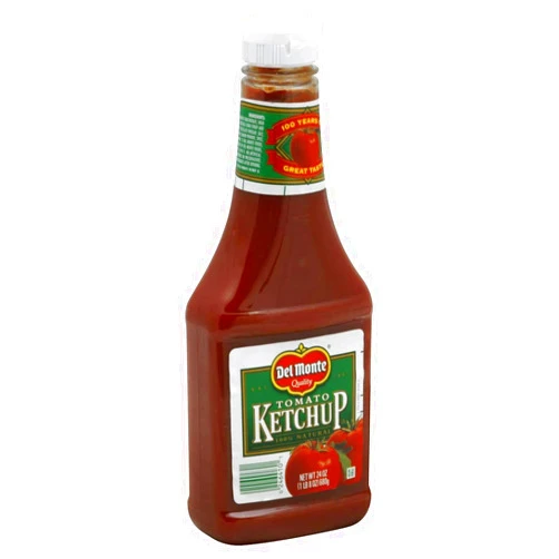 Del Monte Squeeze Bottle Ketchup 24 oz (Pack of 12)
