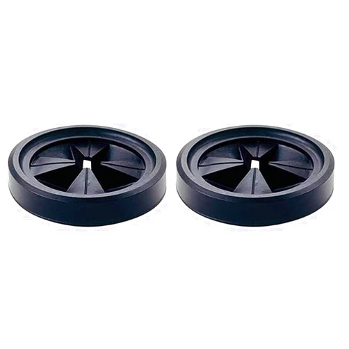 InSinkErator Deluxe Mounting Gasket, Black (Pack of 2) for Stainless Steel Disposers