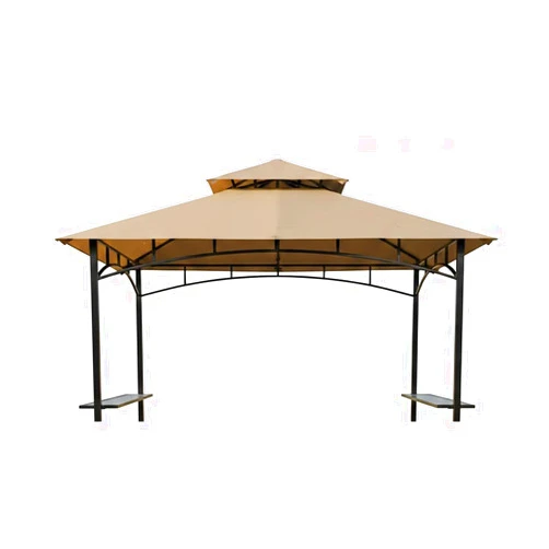 Garden Winds Custom Fit Replacement Canopy Top Cover Compatible with Aldi Gardenline Belavi 8' x 5' Grill Gazebo – Beige