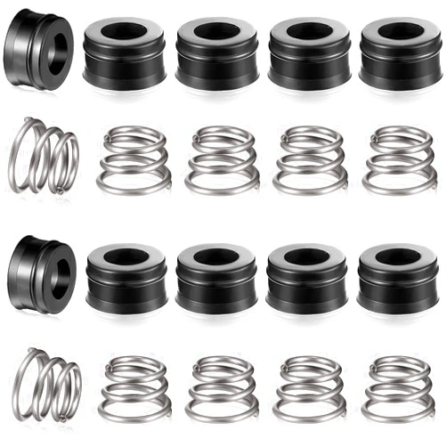Hotop 20 Pieces RP4993 Replacement Seats and Springs RP4993 Faucet Repair Seat Spring Kit Faucet Repair Kit Faucet Stem Assembly Repair Kit Compatible with Faucet Repair Kit