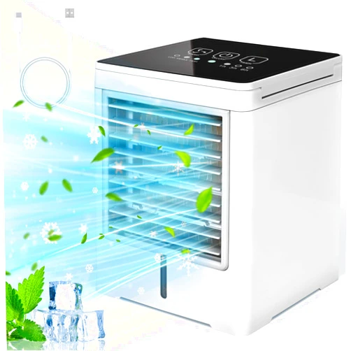 MecTo Portable Air Conditioners, 2024 UPGRADED Mini Air Conditioners, 3 Wind Speed Portable AC, Air Conditioning Cooling Fan for Home Room Camping Car Office