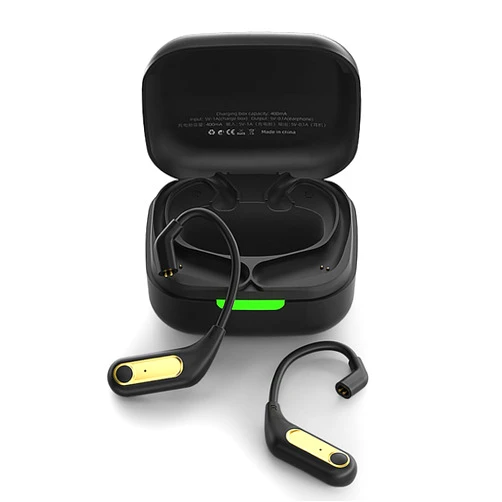 CCA KZ AZ15 Bluetooth Adapter, Wireless Bluetooth 5.2 Earhook, Long Battery Life Bluetooth Cable for​​ KZ ZS10 PRO X/ZSN Pro X/ZSN PRO/AS16 PRO/ZAS/Zax, CRA/C12(C pin)