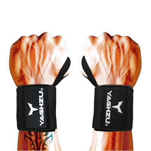 YAGHZU Wrist Wraps Weightlifting - Premium Quality Wrist Straps for Weightlifting,18 inch Weight Lifting Wrist Wraps, Heavy Duty Gym Wrist Wraps with Thumb Loop, Adjustable Wrist Support Wrist Strap