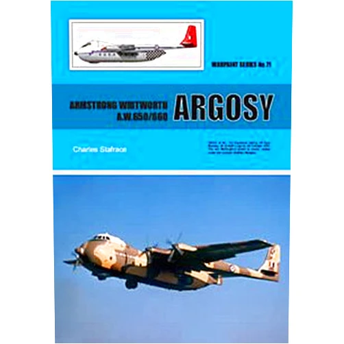 By Charles Stafrace (Author) Armstrong Whitworth Argosy A. W. 650/660 (Warpaint, No. 71)